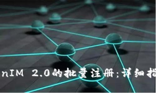 如何实现TokenIM 2.0的批量注册：详细指南与最佳实践