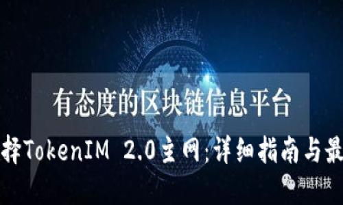 如何选择TokenIM 2.0主网：详细指南与最佳实践